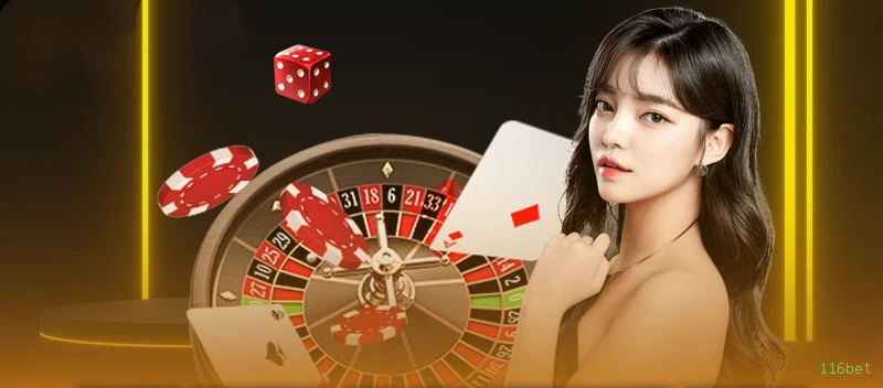 Cassino ao vivo da 116bet com dealers reais